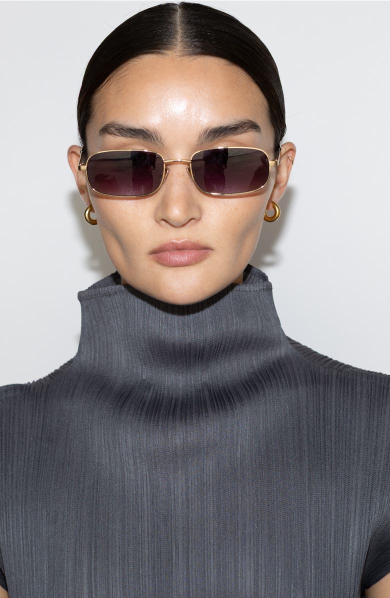 Reality Eyewear Future Sound Sunglasses, Alternate, color, Gold Smoke