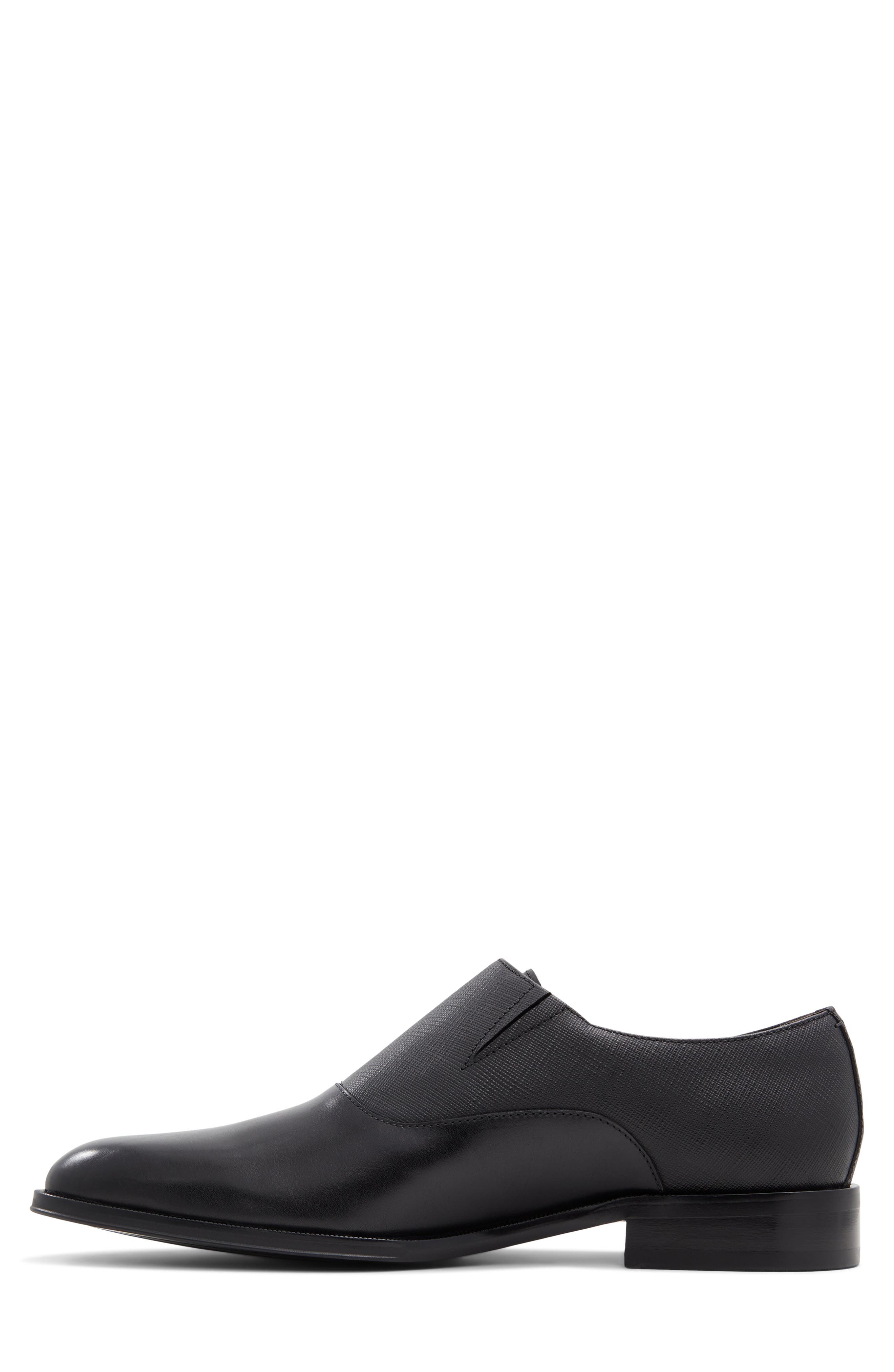 ALDO Dashing Monk Strap Shoe, Alternate, color, Other Black