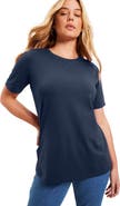 June + Vie Short-Sleeve Crewneck One + Only Tee