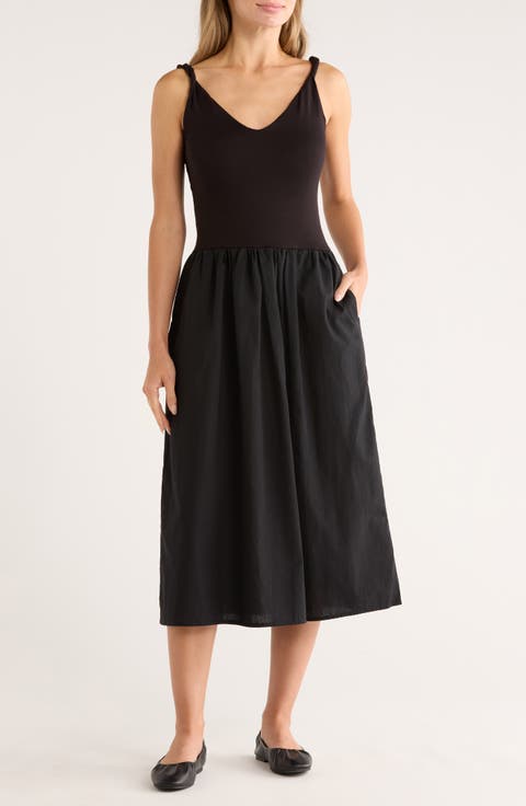 Rosalba Sleeveless Fit & Flare Midi Dress