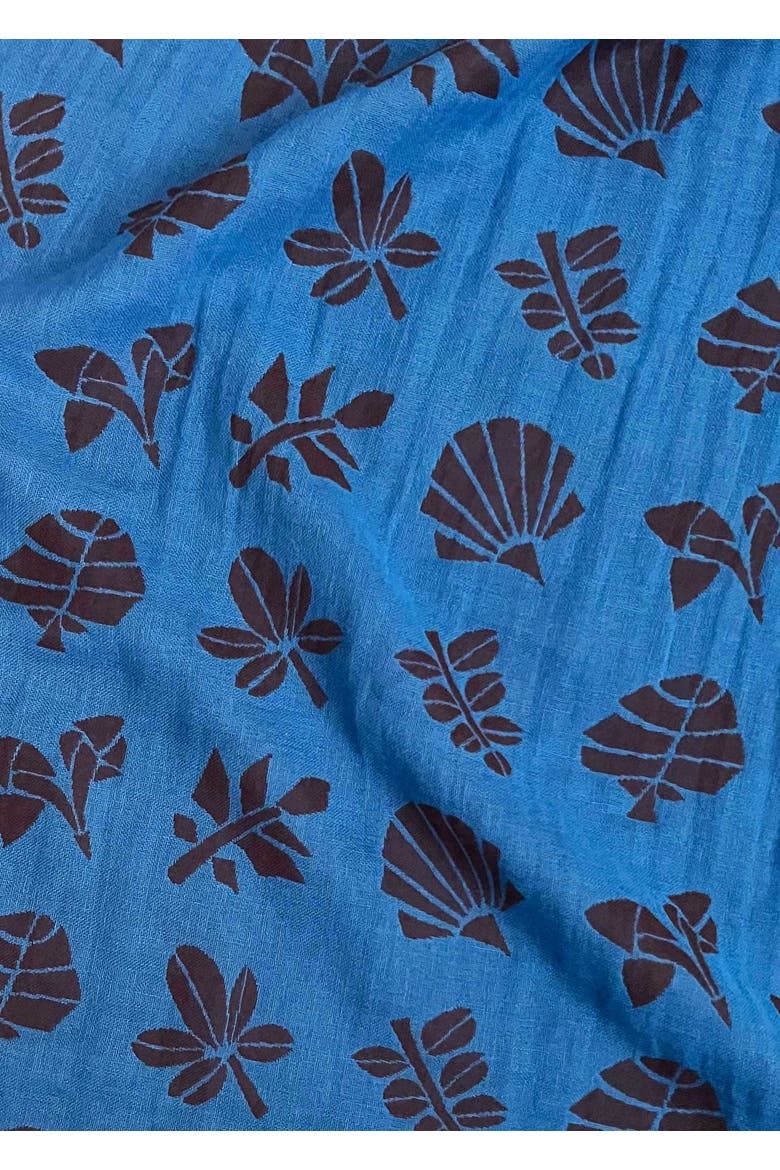 Oversized Tassel Bandana, Alternate, color, Azure