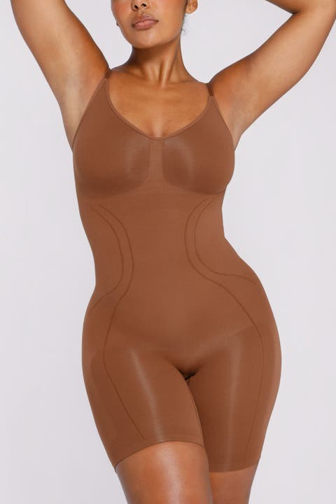 Seamless Mid-Thigh Full Shaping Bodysuit