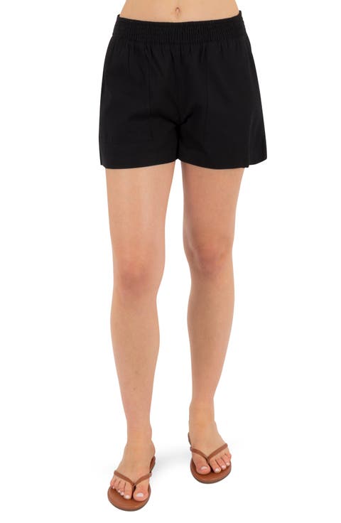 Beach Club Cotton Blend Shorts