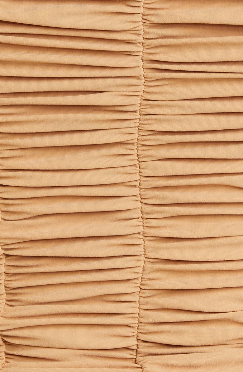 Goldsign The Ezra Shirred Bodysuit, Alternate, color, 