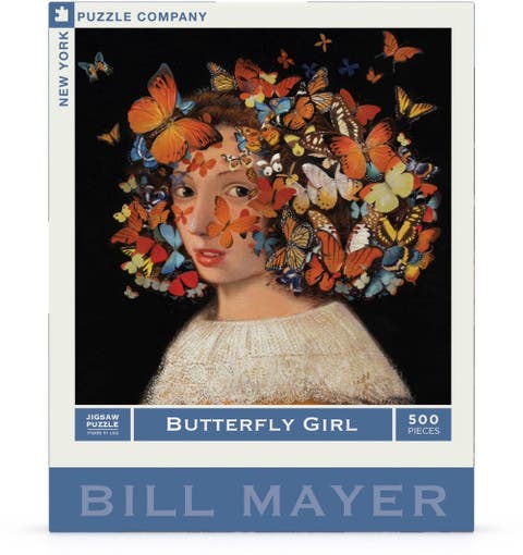 Butterfly Girl 500 Piece Puzzle