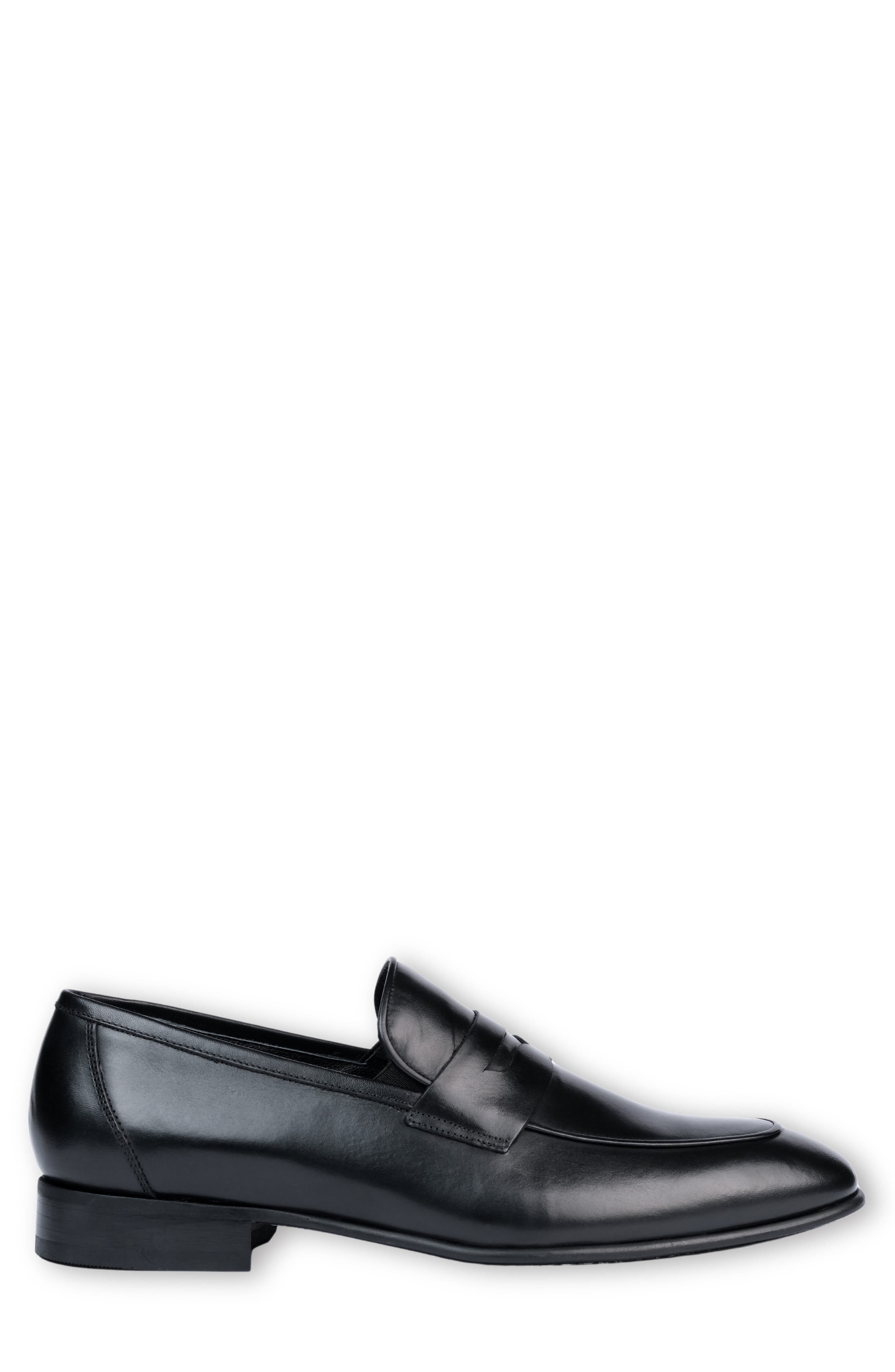 VELLAPAIS Lapitos Penny Loafer, Alternate, color, Black