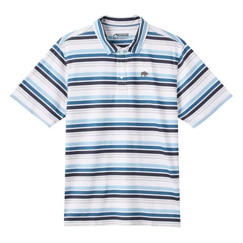 Roan Stripe Performance Polo