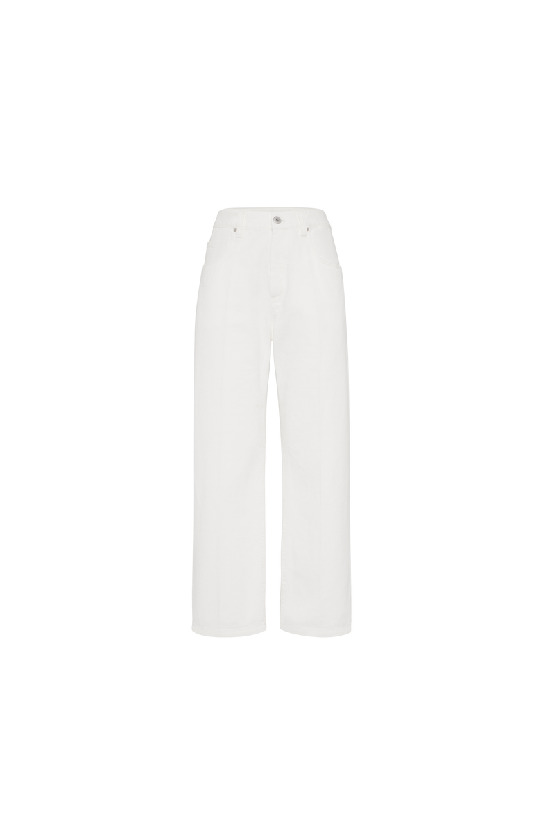 Brunello Cucinelli Contemporary Square trousers, Main, color, Ivory