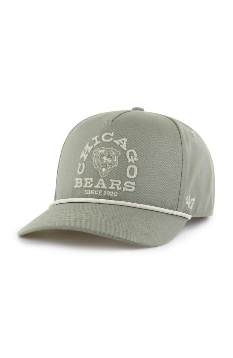 '47 Men's '47 Green Chicago Bears Canyon Ranchero Hitch Adjustable Hat, Main, color,