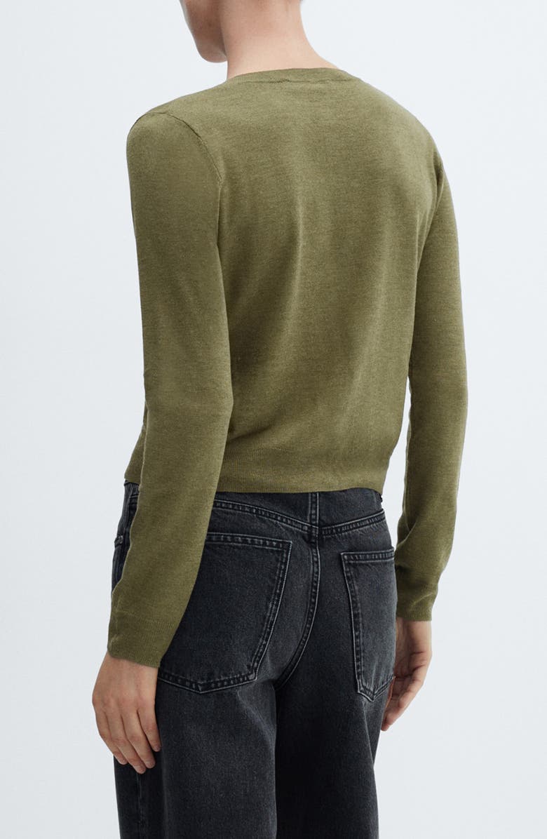 MANGO Button-Up Cardigan, Alternate, color,