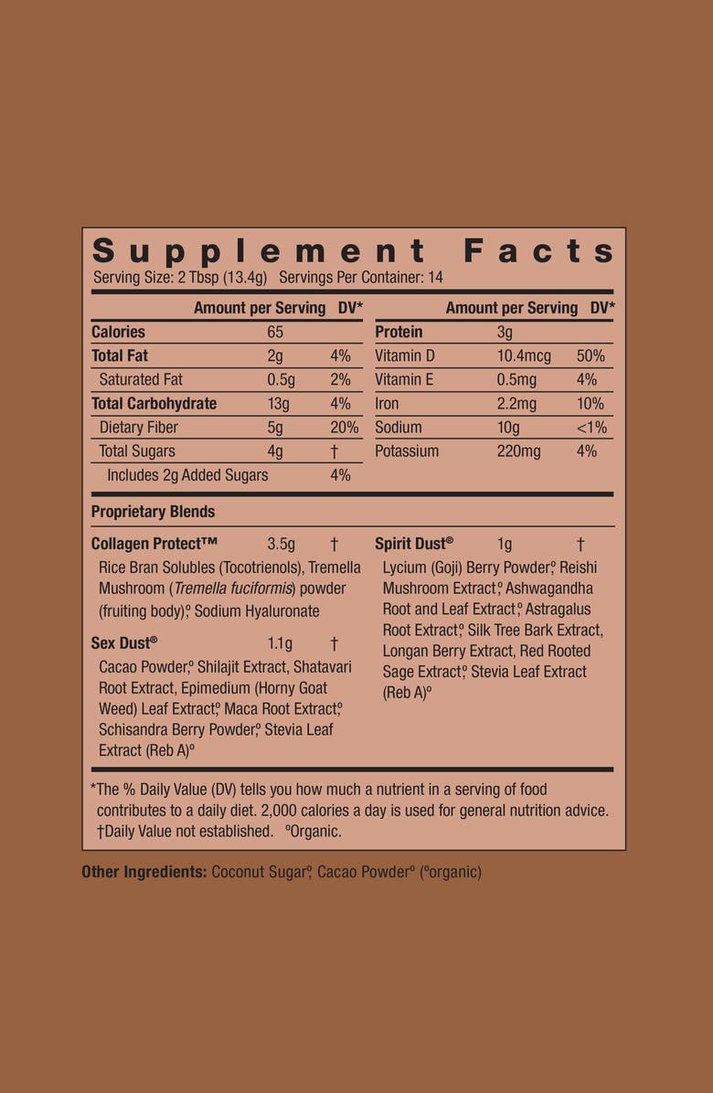 Moon Juice Cosmic Cocoa Adaptogenic Hot Chocolate, Alternate, color, 