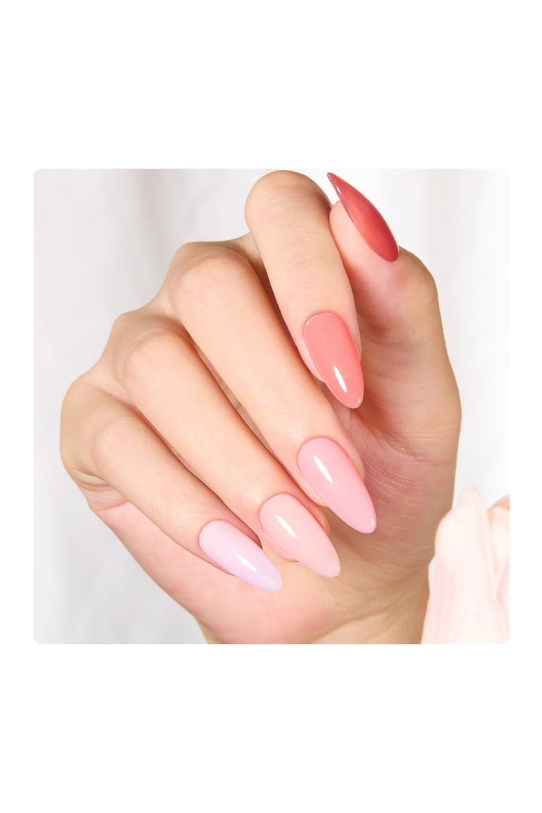 Nude Gel Polish Set 6 Colors, Alternate, color, Black White Red