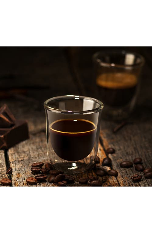 Joyjolt Javaah Set Of 2 Espresso Cups In Transparent