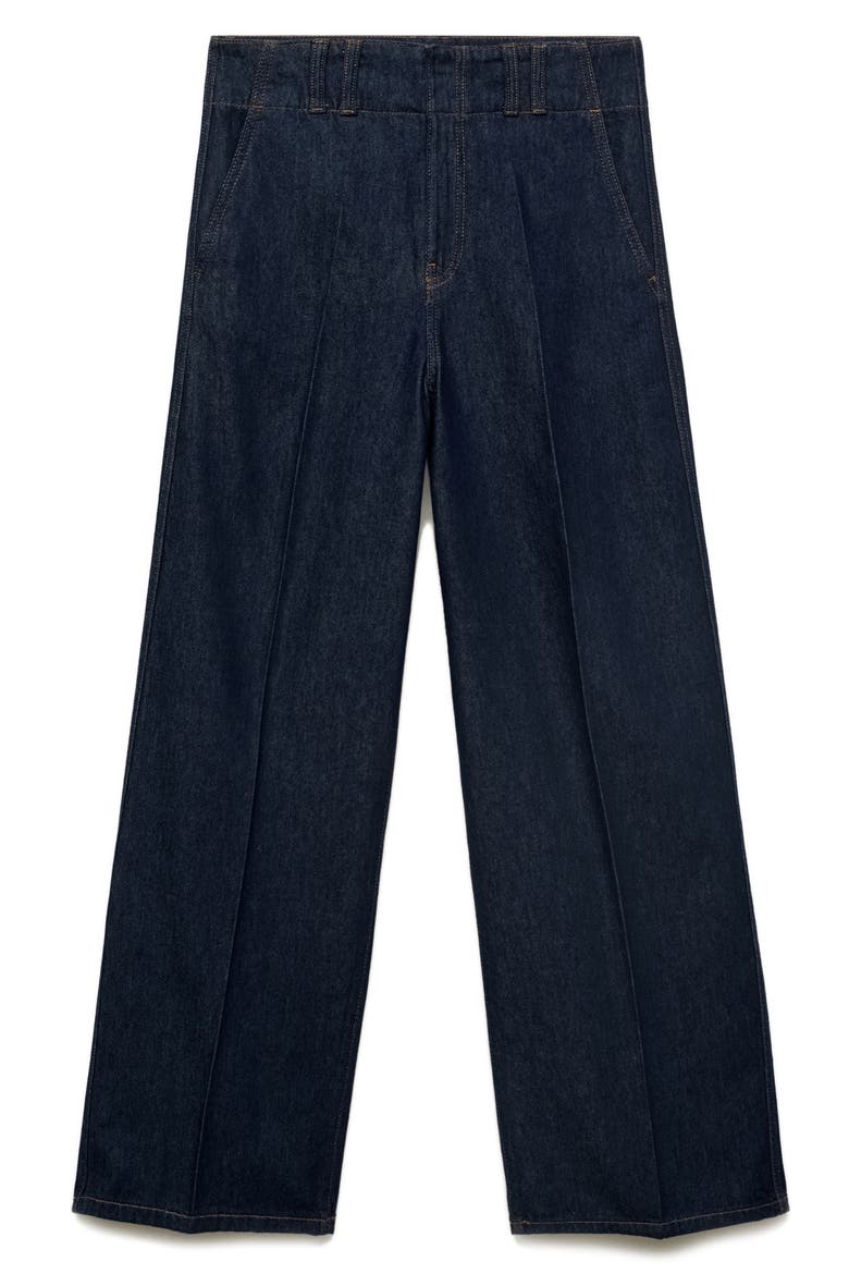 Wide Leg Trouser Jeans, Alternate, color, OPEN BLUE