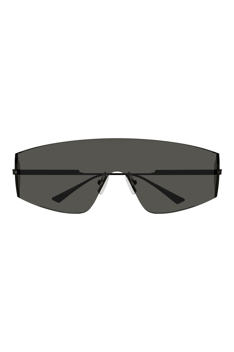 99mm Mask Sunglasses, Main, color, BLACK