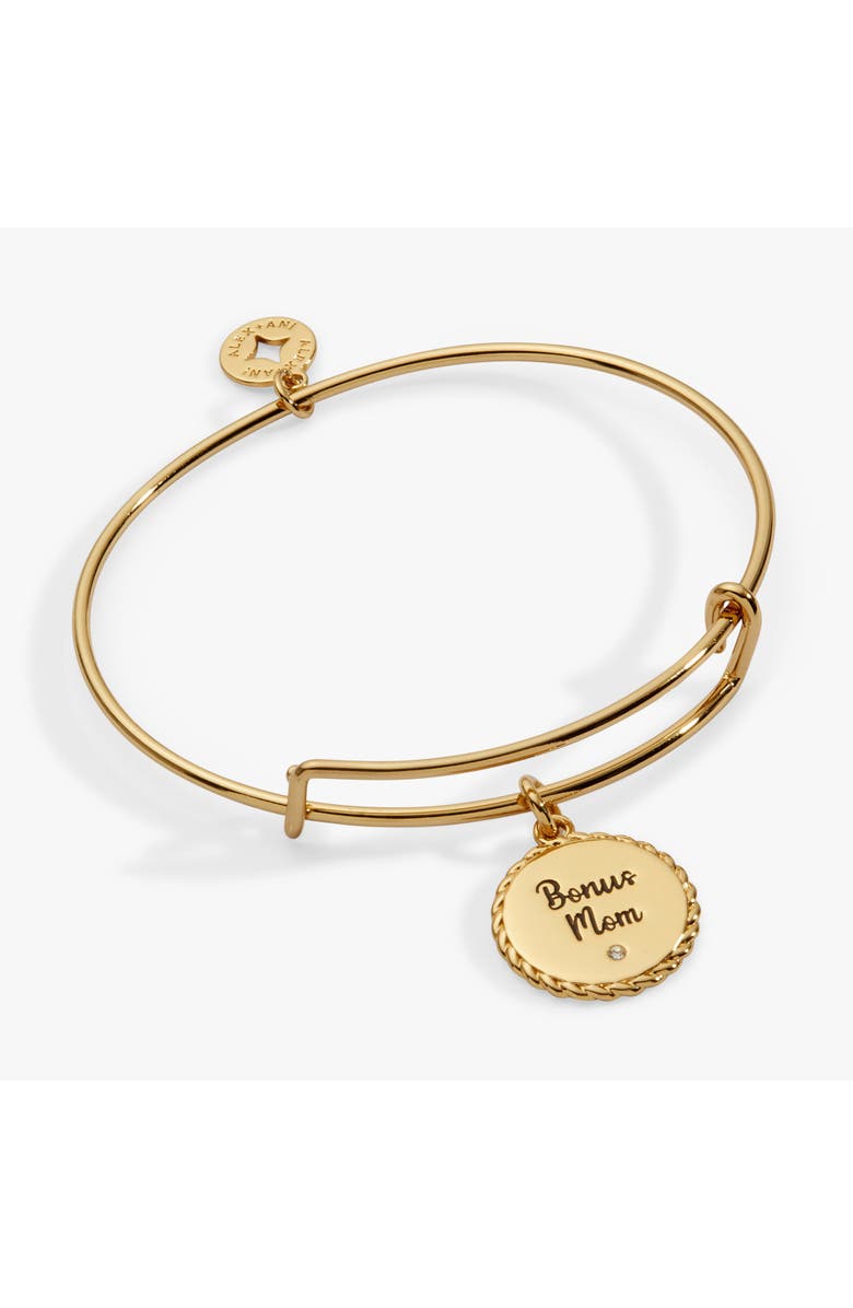 Alex and Ani BILY Bonus Mom EWB, Main, color, Gold