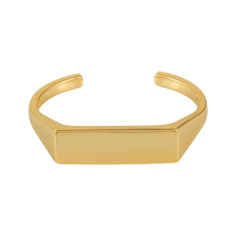 Geometric Bar Cuff Bracelet