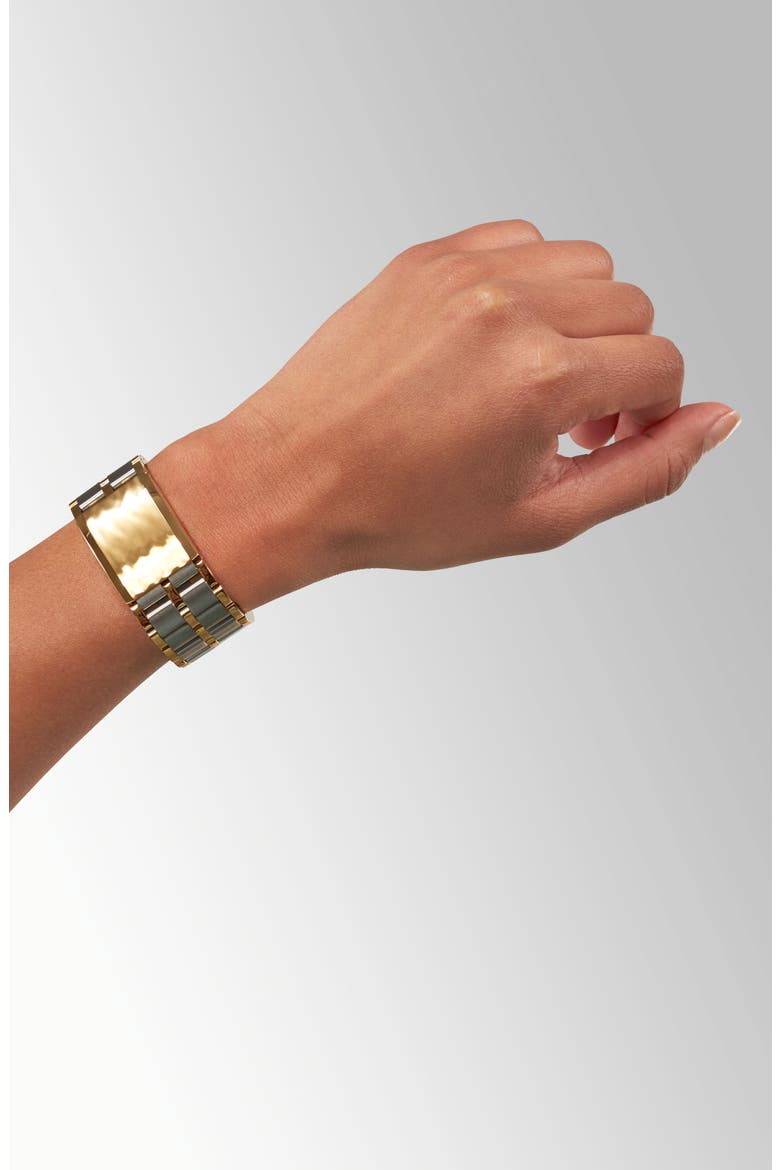 Confidante Bracelet Watch, 23mm, Alternate, color, SILVER/ GOLD