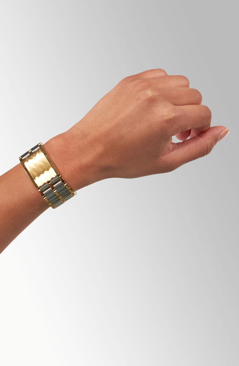 Nixon Confidante Bracelet Watch, 23mm, Alternate, color, Silver/ Gold