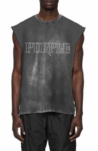 Textured Cotton Muscle Tee
