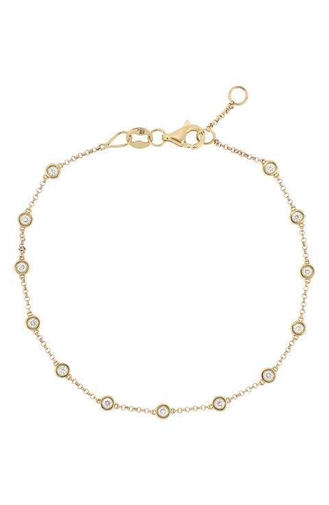 Monaco Diamond Bezel Station Bracelet (Nordstrom Exclusive)