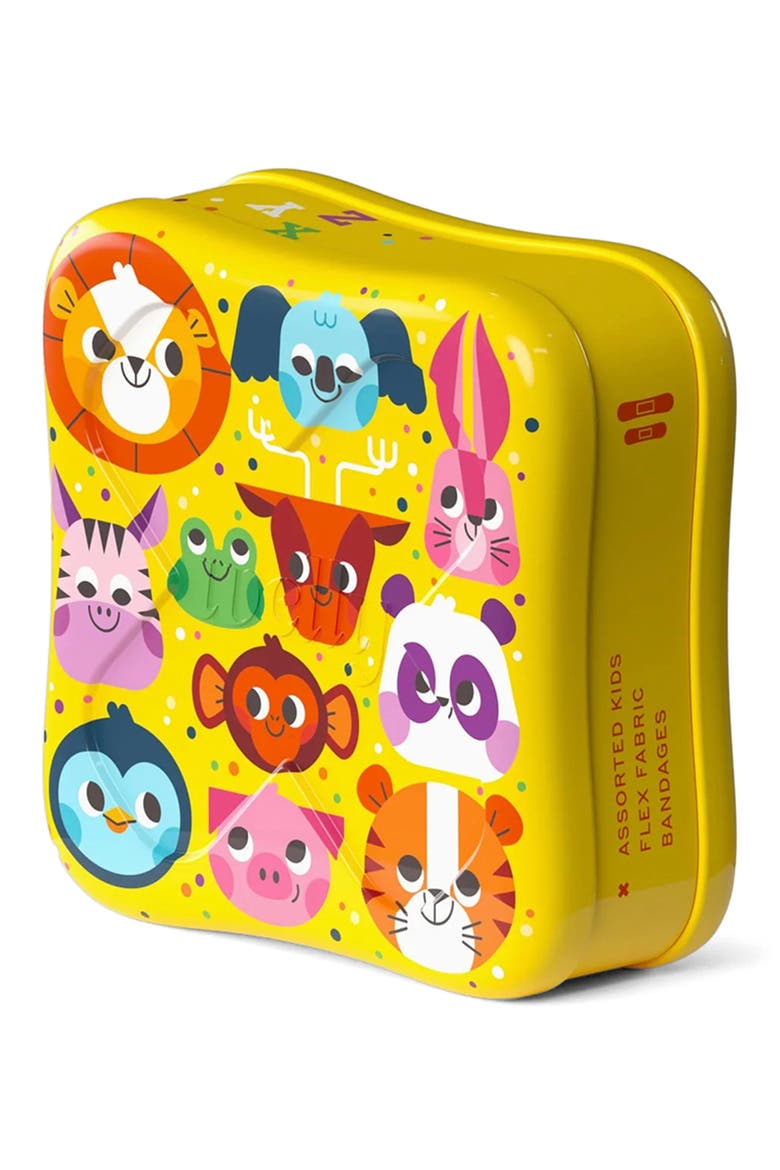 Flex Fabric Zoo Animals Bandages, Alternate, color, YELLOW
