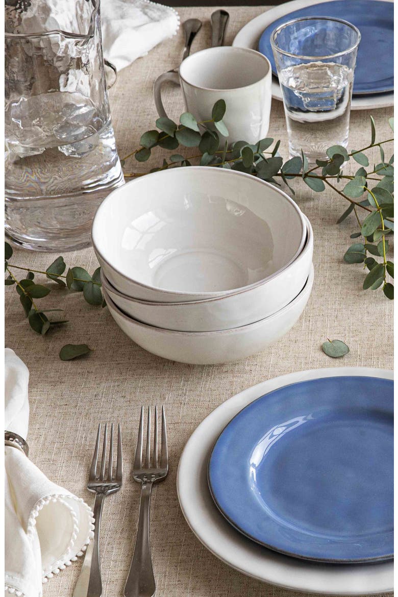 Puro Coupe 4-Piece Place Setting, Alternate, color, WHITEWASH