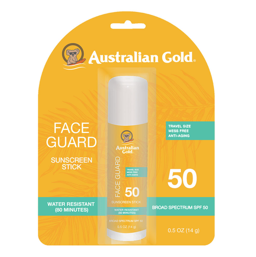 AUSTRALIAN GOLD AUSTRALIAN GOLD FACE GUARD SUNSCREEN STICK BROAD SPECTRUM SPF 50