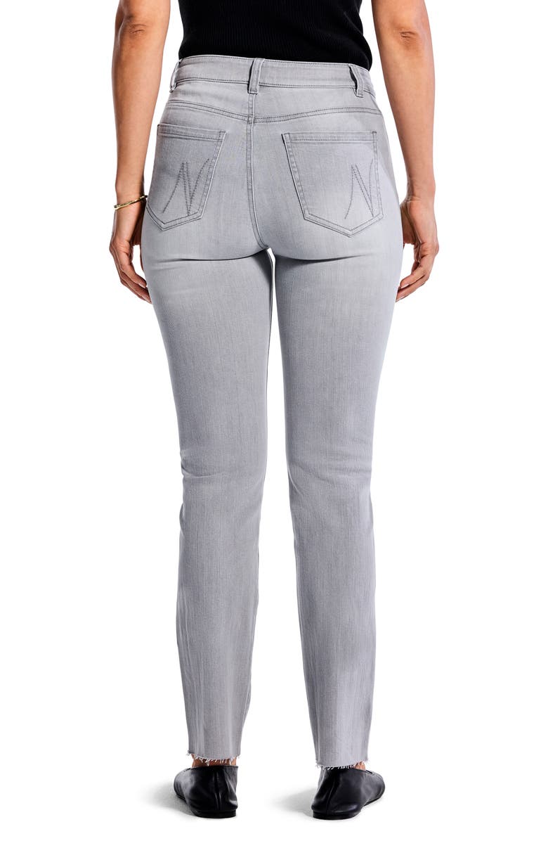 NIC+ZOE Ankle Straight Leg Jeans, Alternate, color, Mercury
