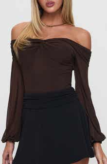 Princess Polly Babette Off the Shoulder Bodysuit