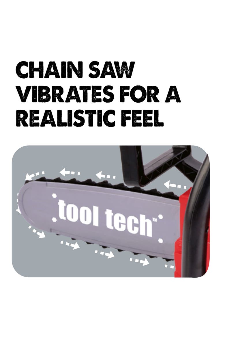 Chain Saw Toy, Alternate, color, Red