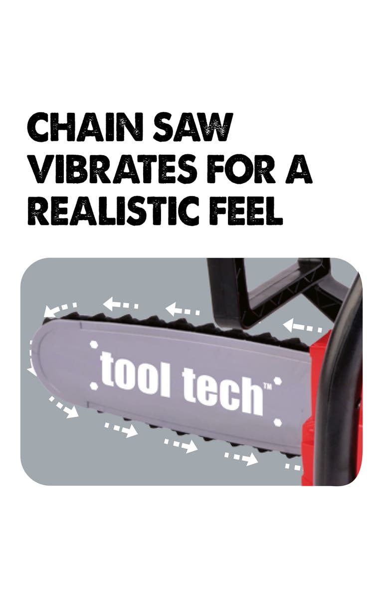 Red Box Chain Saw Toy, Alternate, color, Red