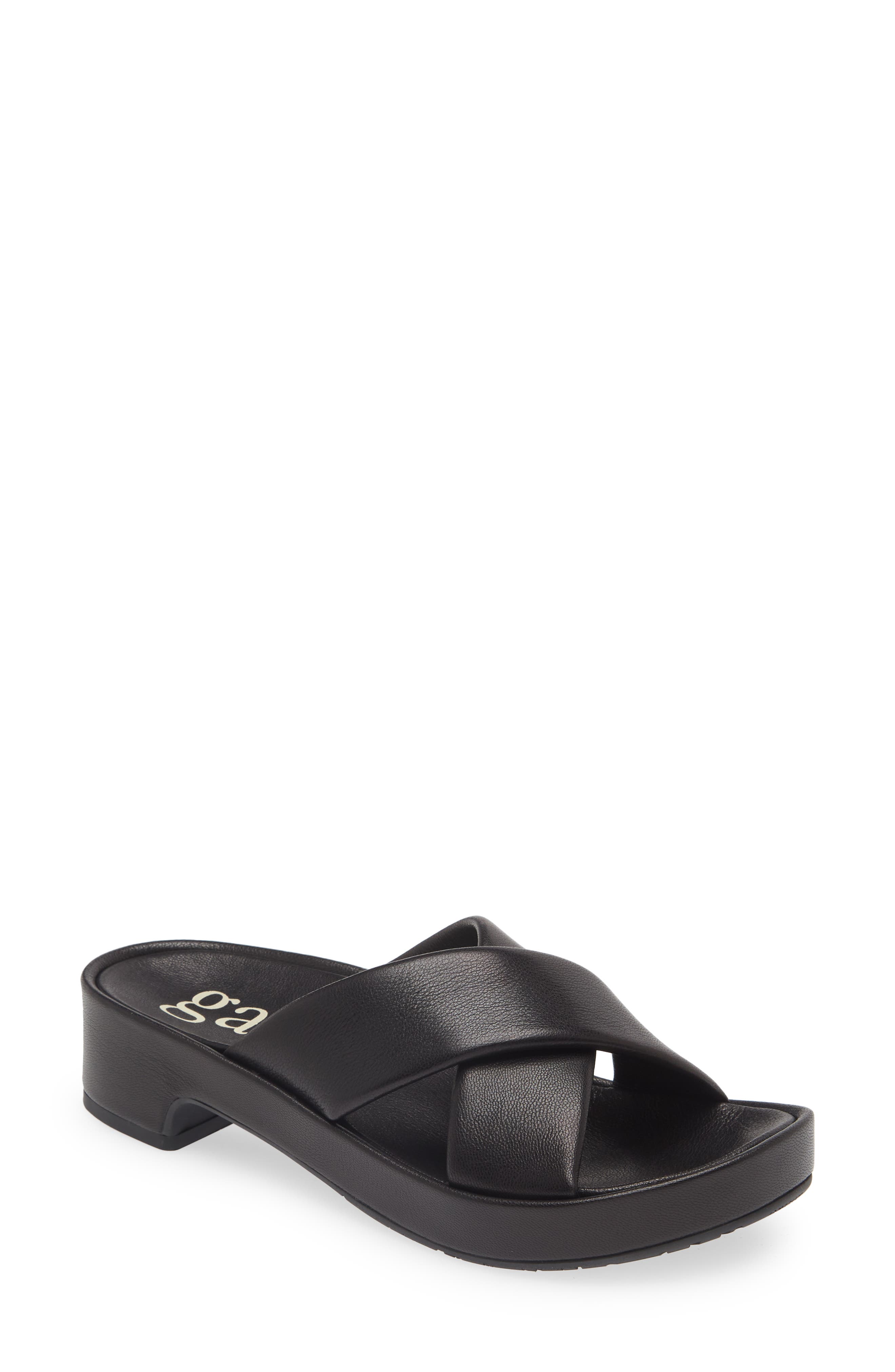 Pedro Garcia Lexia Platform Slide Sandal, Main, color, 