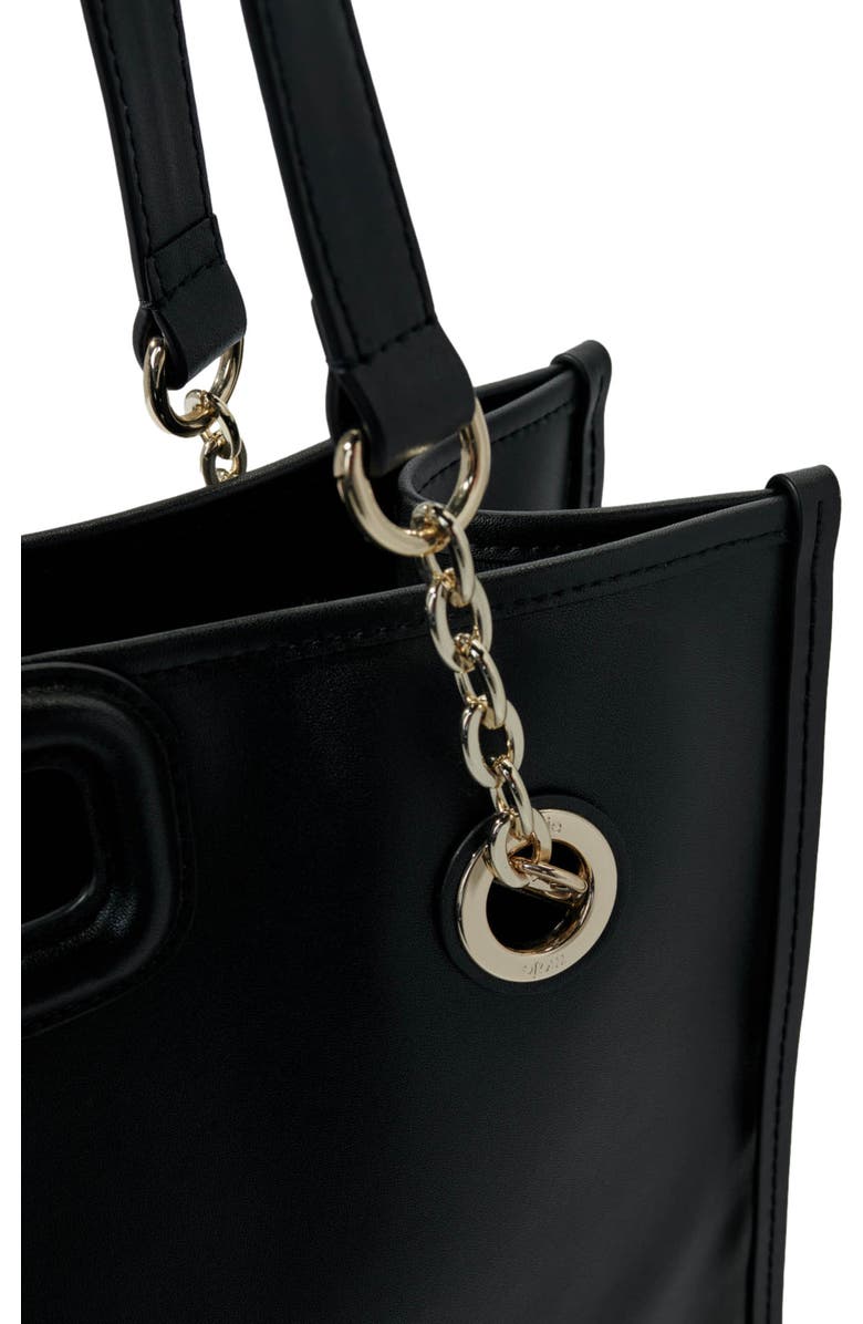 maje Leather tote bag, Alternate, color,