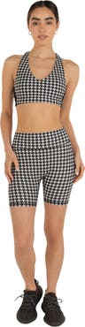 Rebody Active Hybrid Fleece Biker Shorts High Waist 6"