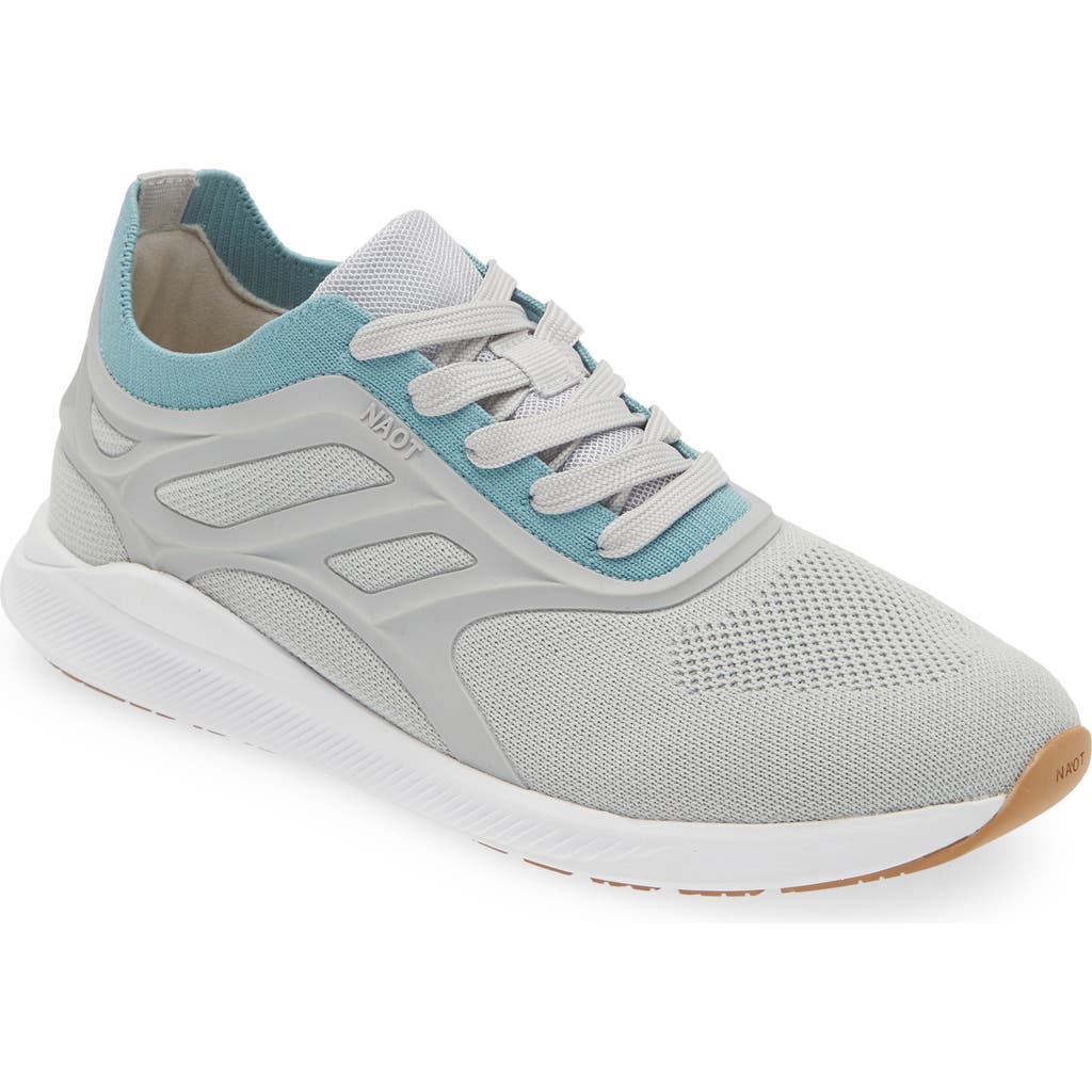 Naot Krypton Sneaker In Grey/blue Knit