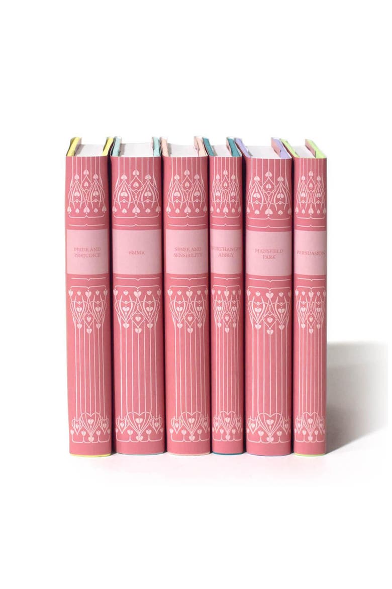 Jane Austen Book Set, Vellum, Main, color, Vellum