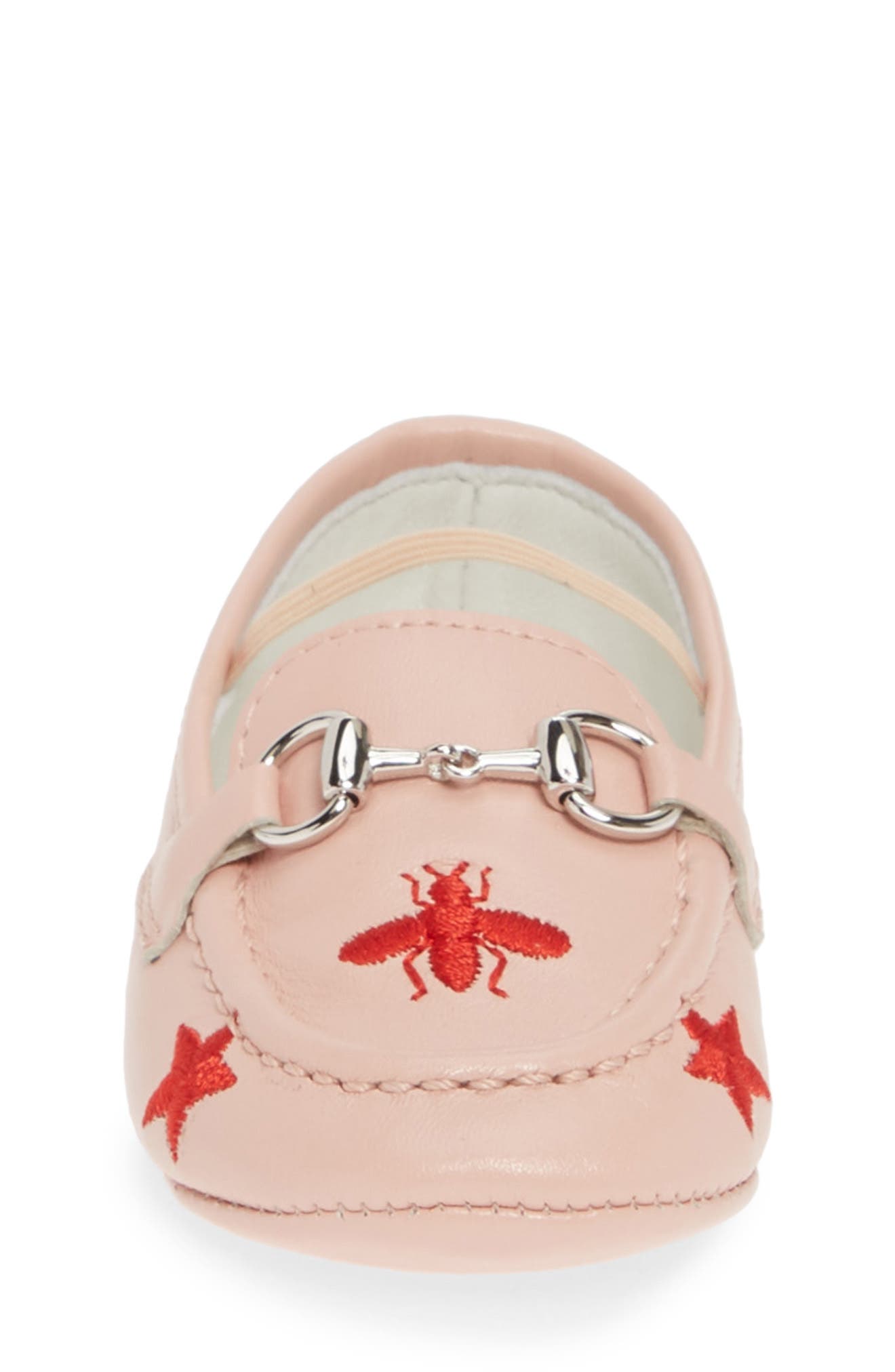 Baby Jordaan Embroidered Crib Loafer, Alternate, color, SLIPPER PI