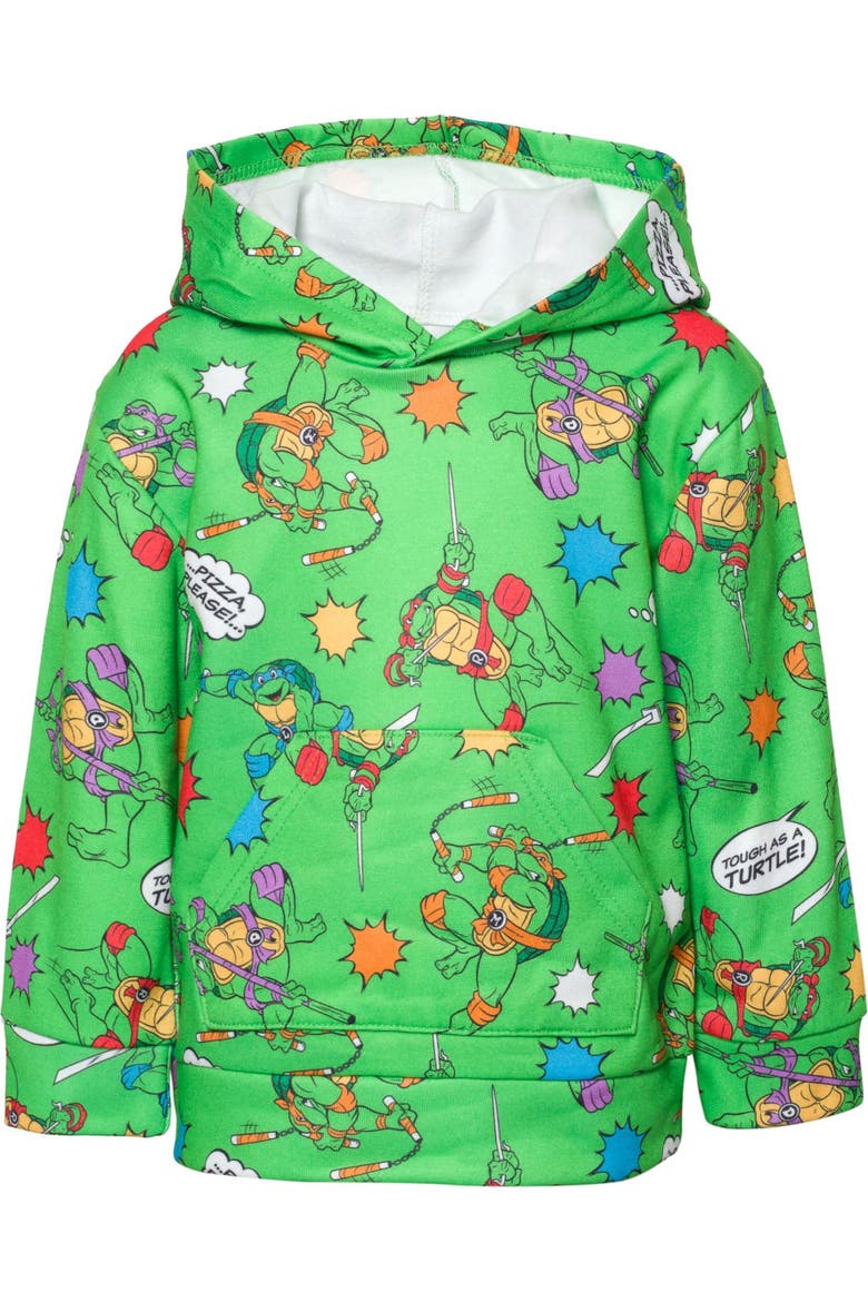 Fleece 2-Piece Hoodie and Pants Set, Alternate, color, Green Charcoal