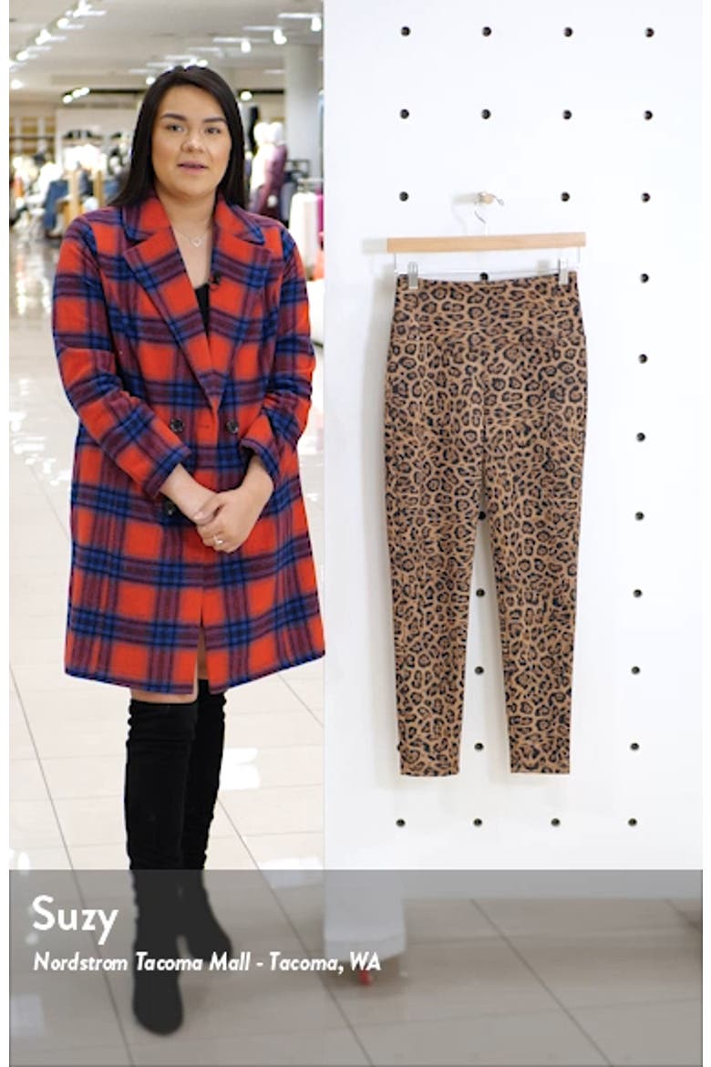 Leopard Print High Waist Leggings video