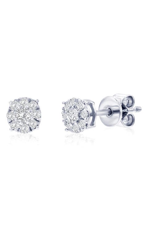 Lab Grown Diamond Stud Earrings
