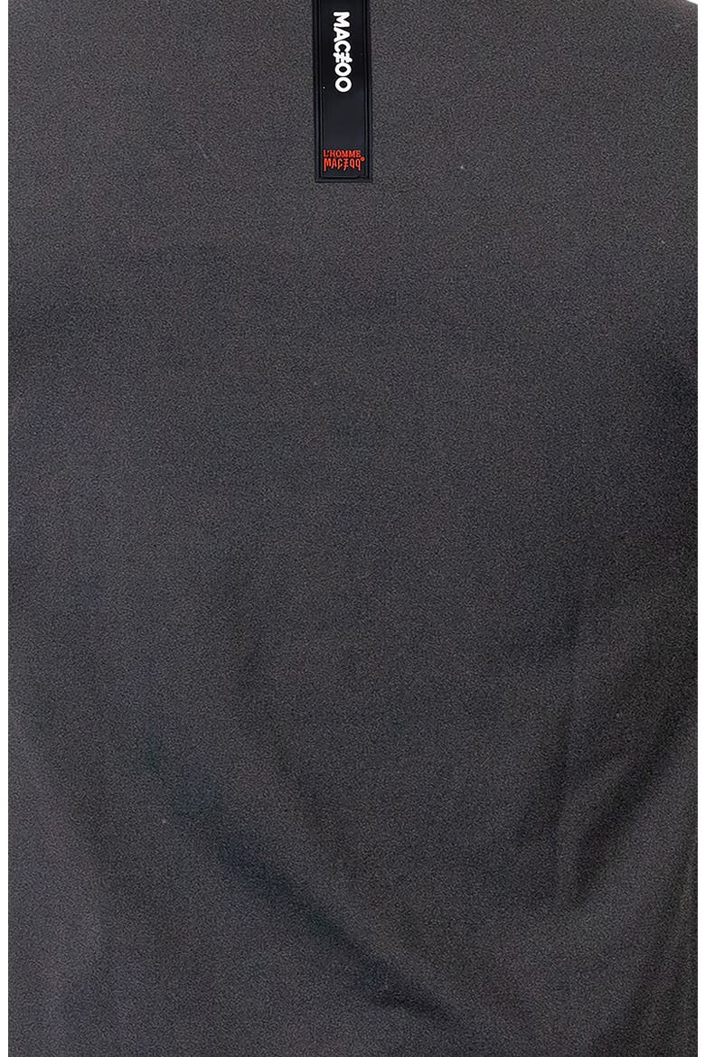 Stretch Cotton Graphic Logo Tee, Alternate, color, BLACK