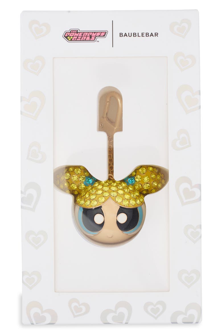 The Powerpuff Girls Bubbles Bag Charm, Alternate, color, MULTI
