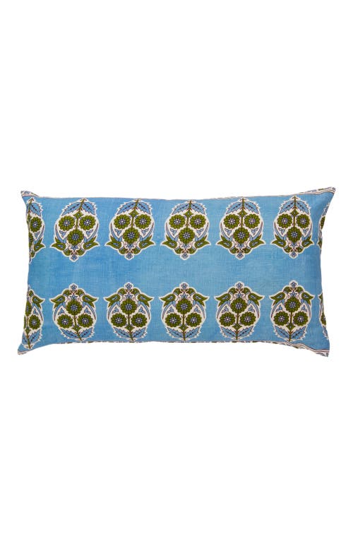 Alamwar Parakeets Blue/Green Lumbar Pillow Cover  product