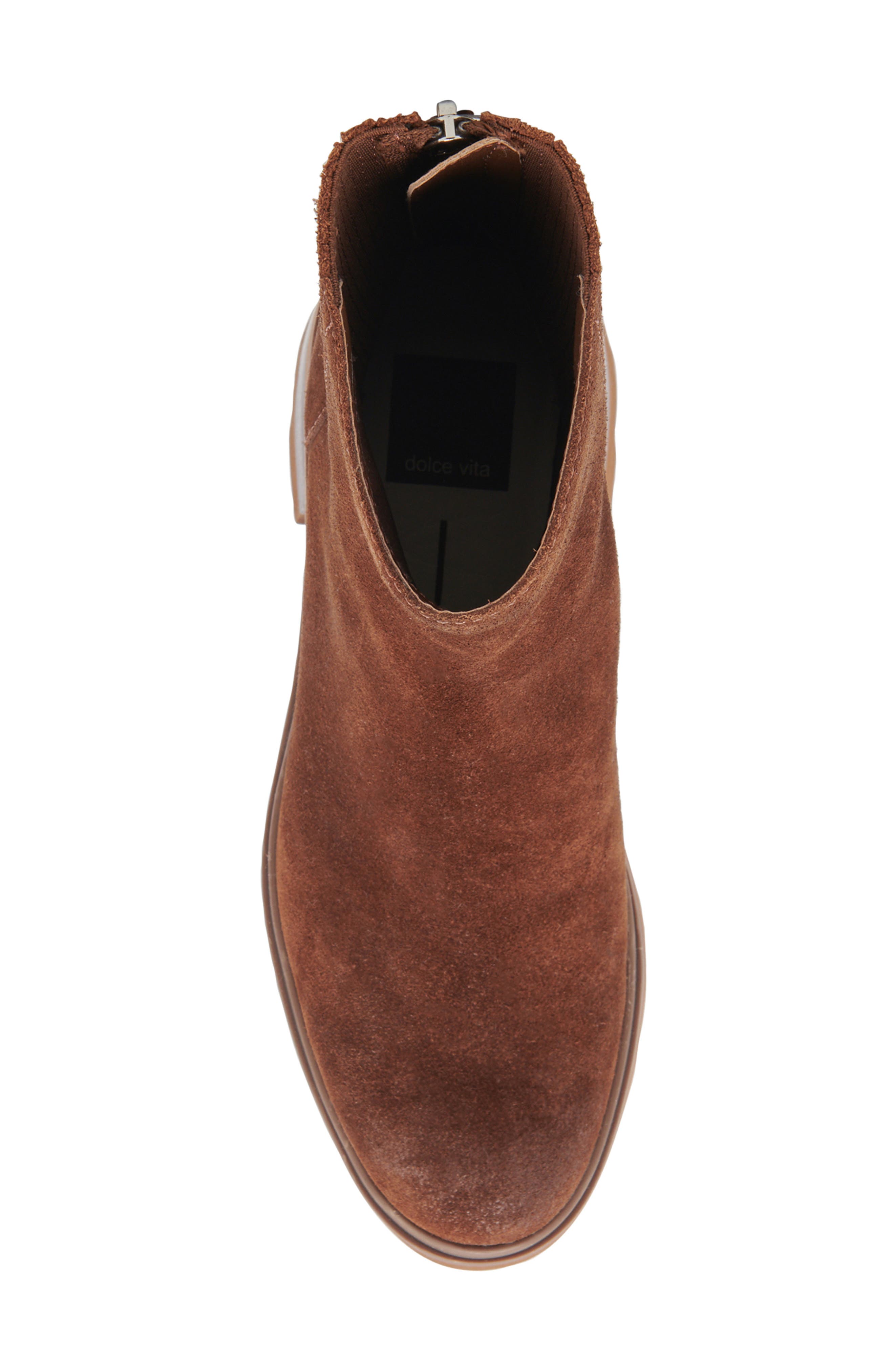 Martey H2O Waterproof Bootie, Alternate, color, COCOA SUEDE H2O