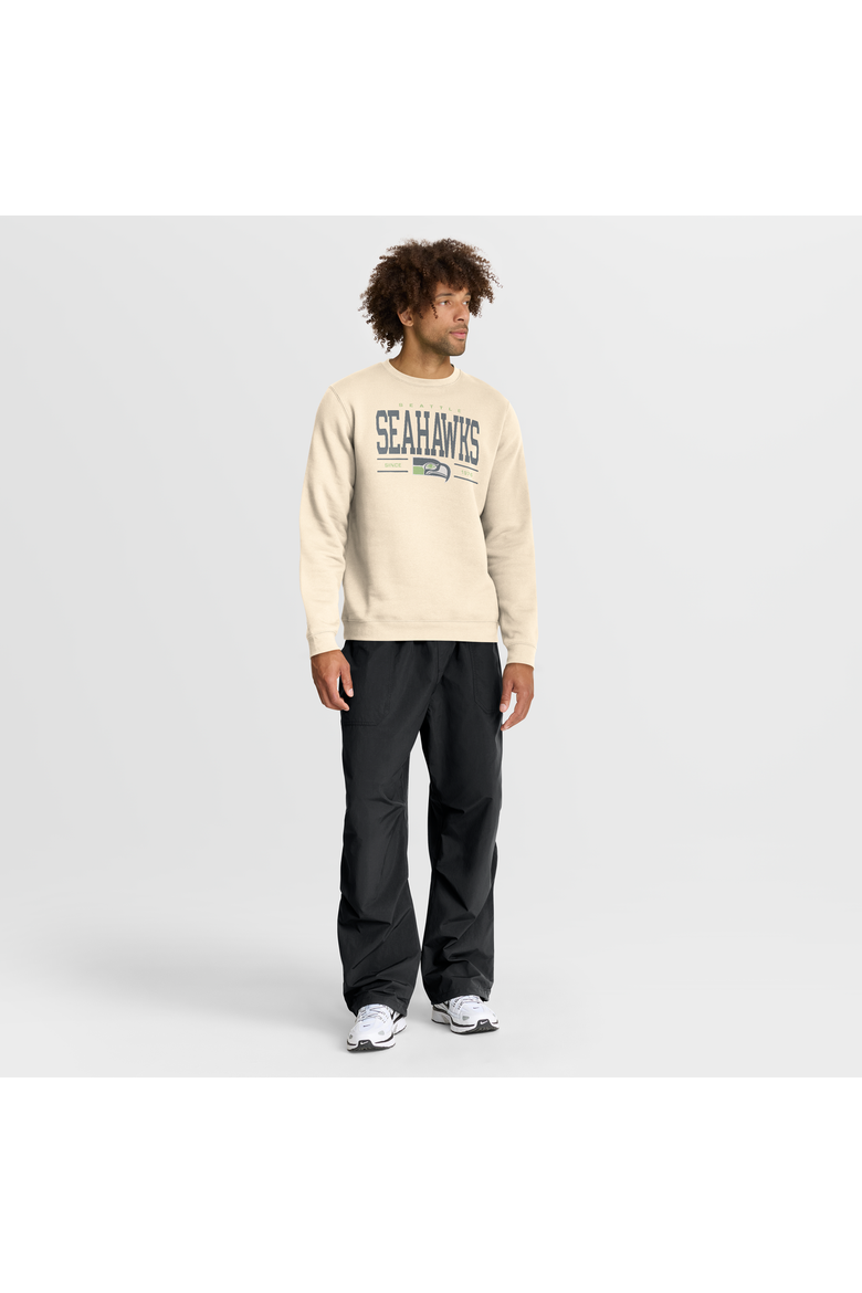 Men's Nike Natural Seattle Seahawks Always Reppin' Club Sweatshirt, Alternate, color, Natural