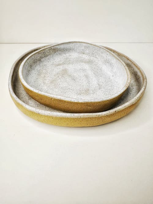 Mikkarbo Ocean Sand Plates In Gray