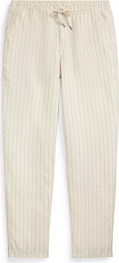 Polo Ralph Lauren Stripe Linen Blend Pants | Nordstrom