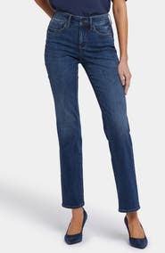 NYDJ Marilyn High Waist Cool Embrace Straight Leg Jeans