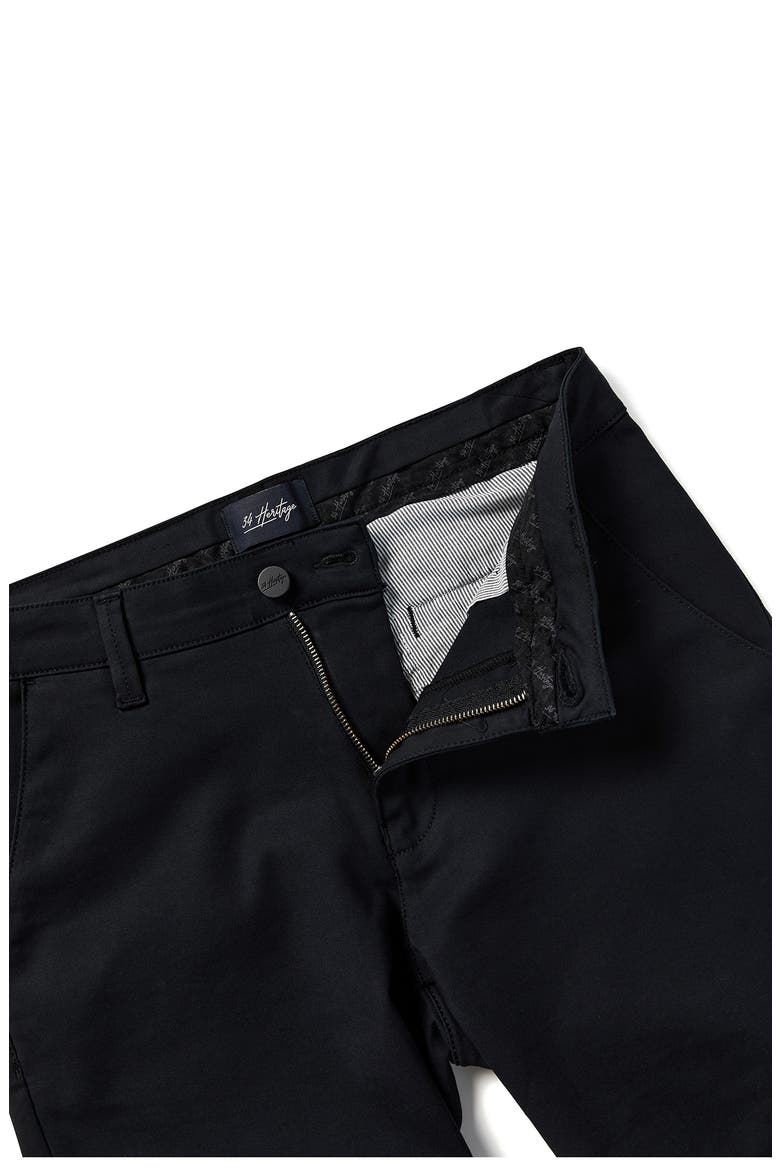 Arizona Stretch Cotton Blend Chino Shorts, Alternate, color, BLACK HIGH FLYER